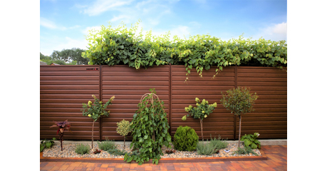 Забор из металлического сайдинга